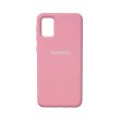 Чохол Silicone Cover Full Protective Samsung Galaxy A02s (A025) (pink)