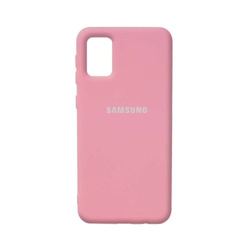 Чохол Silicone Cover Full Protective Samsung Galaxy A02s (A025) (pink)