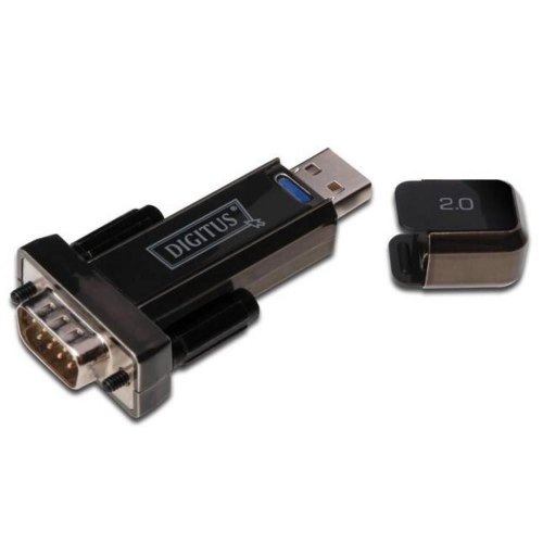 Адаптер Digitus USB to RS232 Black (DA-70156)