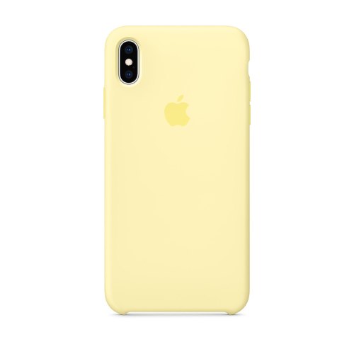 Чохол Apple Silicone Case HC for iPhone Xs Max, Mellow Yellow 51