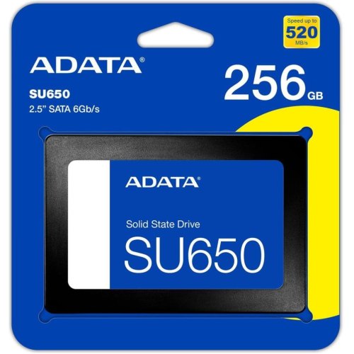 Накопичувач SSD 2.5 ADATA Ultimate SU650 256GB SATAIII 3D TLC (ASU650SS-256GT-R)