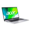 Ноутбук Acer Swift 1 SF114-34 14 FHD IPS, Intel P N6000, 8GB, F256GB, UMA, Lin, сріблястий