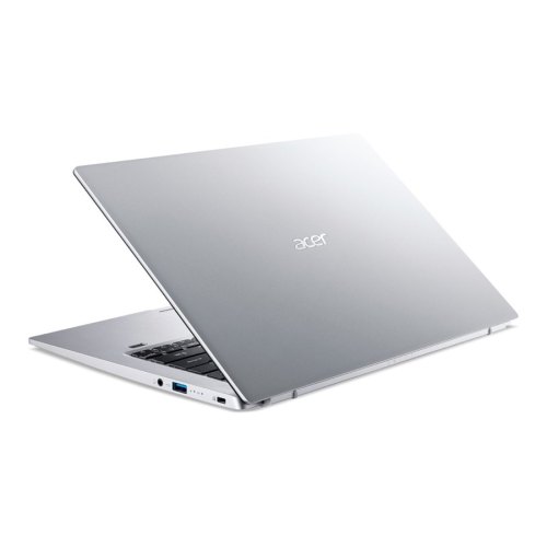 Ноутбук Acer Swift 1 SF114-34 14 FHD IPS, Intel P N6000, 8GB, F256GB, UMA, Lin, сріблястий