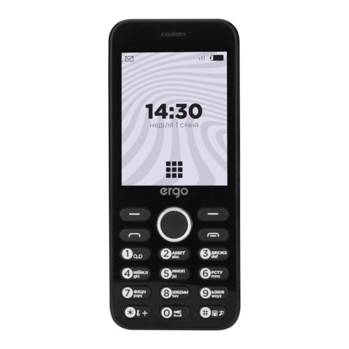 Мобільний телефон ERGO B281 Dual Sim Black