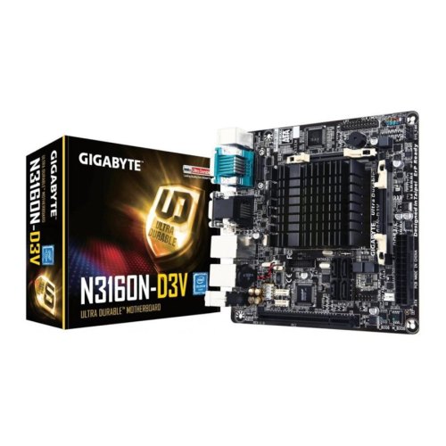 Материнська плата Gigabyte GA-N3160N-D3V Intel Celeron N3160 (1.60GHz)