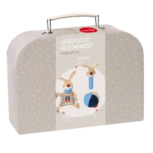 sigikid Подарунковий набір брязкалець Semmel Bunny