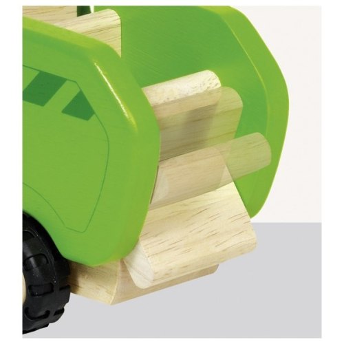 goki Машинка дерев'яна Сміттєвоз (зелений)