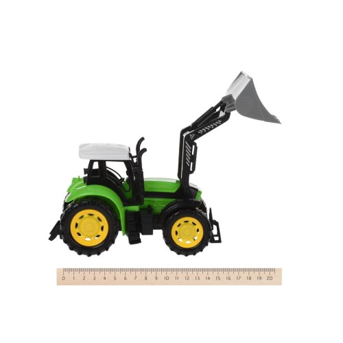 Same Toy Машинка інерційна Super Combination Бетонозмішувач (червона) із бульдозером