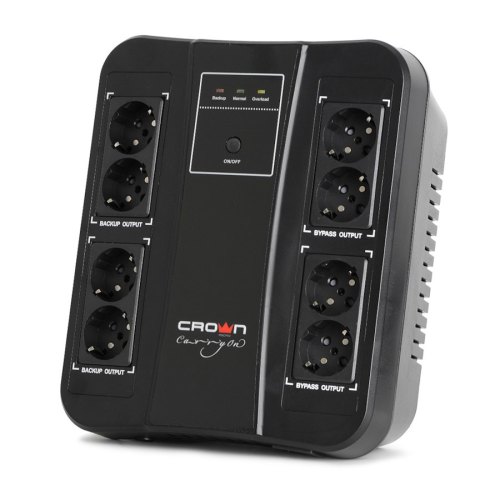 Пристрій безперебійного живлення, Crown CMUS-275 Euro Smart