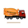 Same Toy Машинка інерційна Super Combination Бетонозмішувач (червона) із причепом