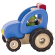 goki Машинка дерев'яна Трактор (синій)