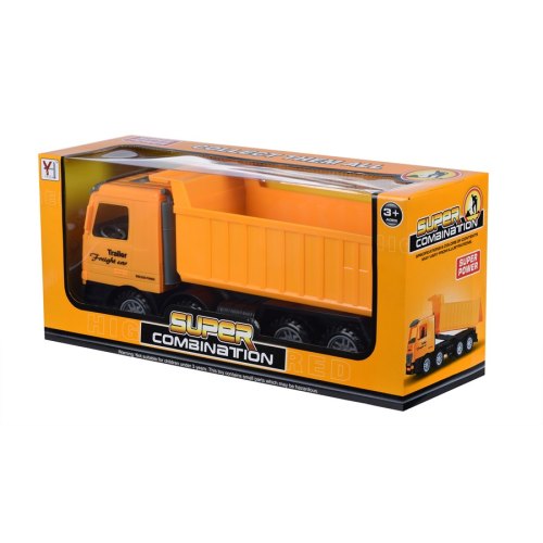 Same Toy Машинка інерційна Super Combination Самоскид (жовтий)