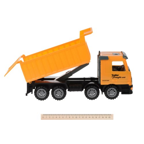 Same Toy Машинка інерційна Super Combination Самоскид (жовтий) з причепом