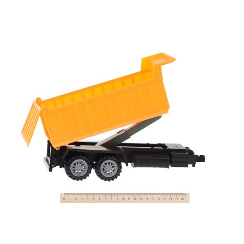 Same Toy Машинка інерційна Super Combination Самоскид (жовтий) з причепом