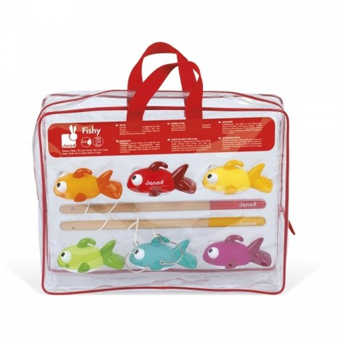 Janod Іграшки для купання Рибалка. рибки