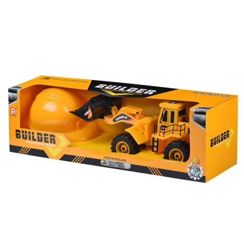 Same Toy Набір машинок Builder Трактор + каска