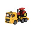 Same Toy Машинка інерційна Truck Тягач (жовтий) із трактором