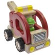 goki Машинка дерев'яна Евакуатор (червоний)