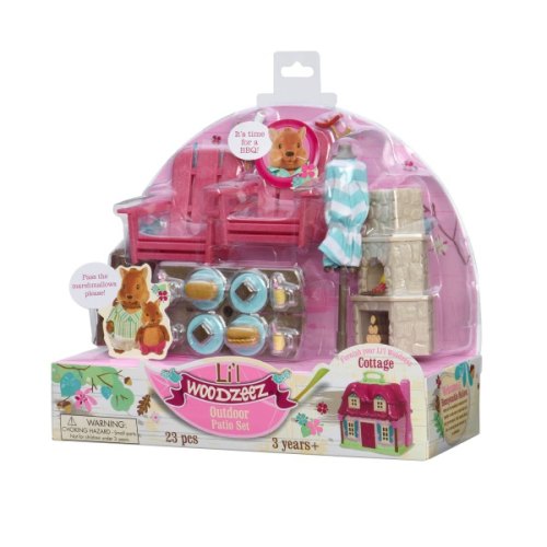 Li`l Woodzeez Ігровий набір - Тераса і камін