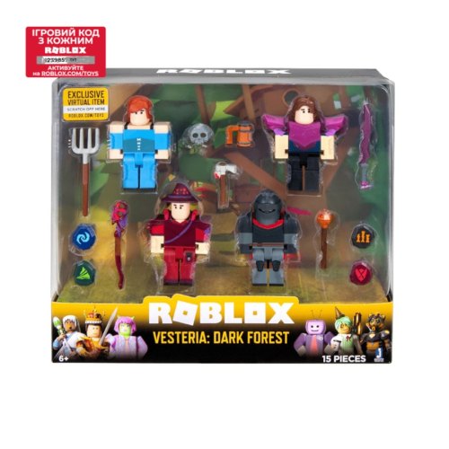 Roblox Набір Four Figure Pack Vesteria: Dark Forest W5