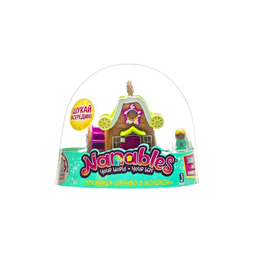 Nanables Ігрова фігурка Small House Містечко солодощів, Крамниця Печиво з молоком