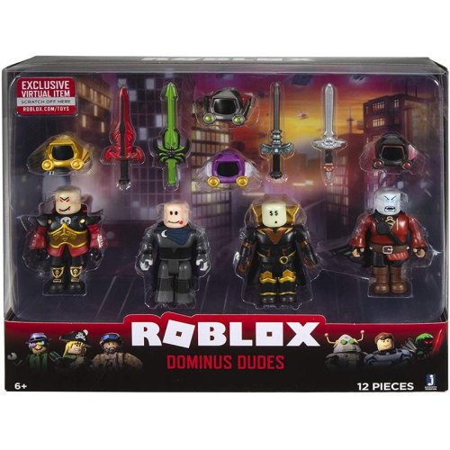 Roblox Ігрова колекційна фігурка Four Figure Pack Dominus Dudes W7
