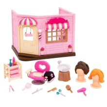Li`l Woodzeez Игровой набор - Парикмахерская (маленькая)