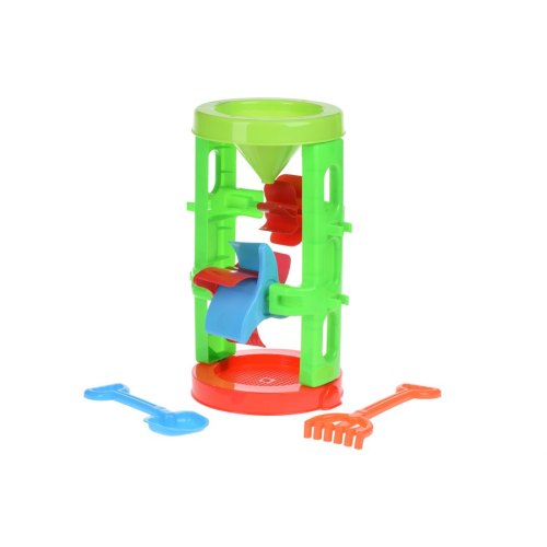 Same Toy Іграшка для пісочниці - Млин (червоний із блакитним)