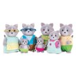Li`l Woodzeez Набір фігурок - Велика Сім'я Котиків 7 од.