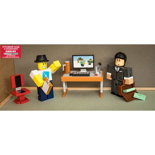 Roblox Ігрова колекційна фігурка Game Packs Game Dev Life, набір 2 шт.