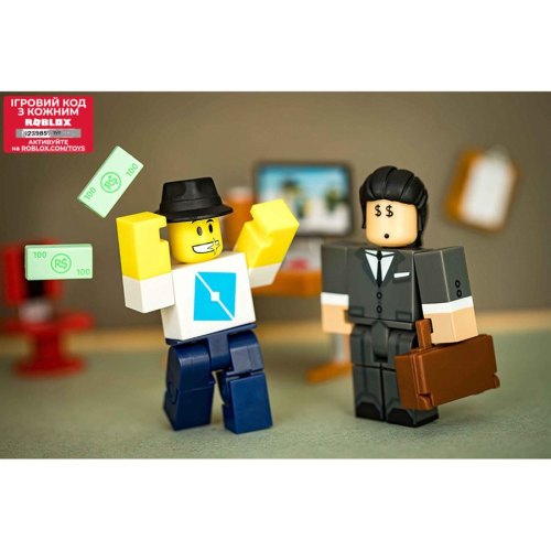 Roblox Ігрова колекційна фігурка Game Packs Game Dev Life, набір 2 шт.