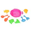 Same Toy Набір для гри з піском Рожевий (9 од.)