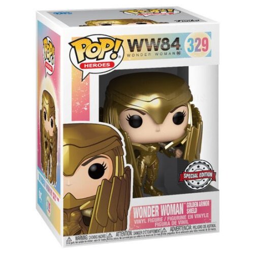 Funko Колекційна фігурка Funko POP! Vinyl: DC: 84: Wonder Woman Golden Armor Shield (MT) (Exc) 46659