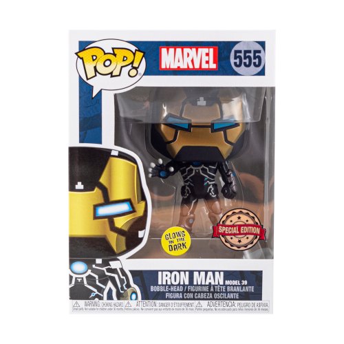 Funko Колекційна фігурка Funko POP! Bobble: Marvel: Marvel 80th: Iron Man Model 39 (GW) (Exc) 43965