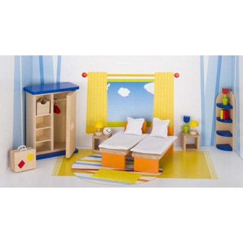 goki Набір для ляльок Меблі для спальні