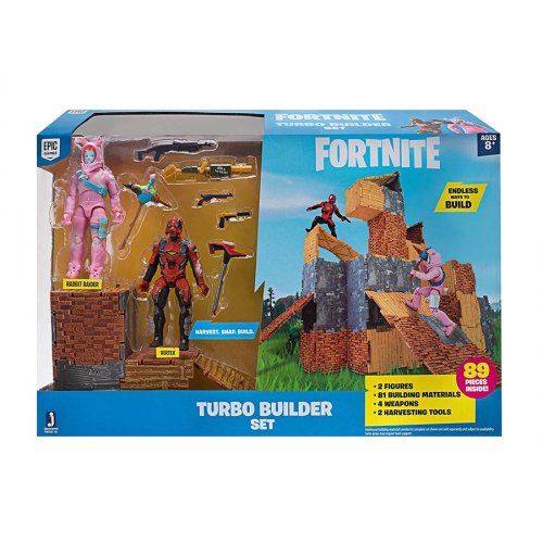 Fortnite Колекційна фігурка Turbo Builder Set Rabbit Raider & Vertex S2