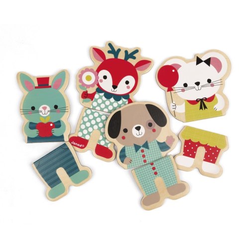 Janod Ігрові магнітні фігурки - Тварини (16 ел.)