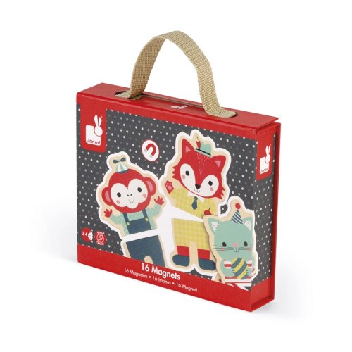 Janod Ігрові магнітні фігурки - Тварини (16 ел.)