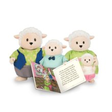 Li`l Woodzeez Набор фигурок - Семья Овечек