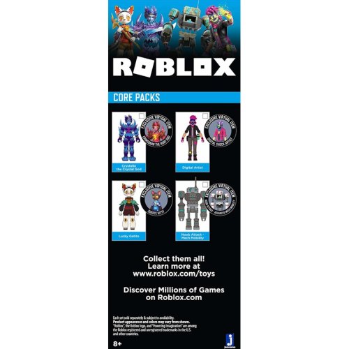 Roblox Ігрова колекційна фігурка Imagination Figure Pack Crystello the Crystal God W7