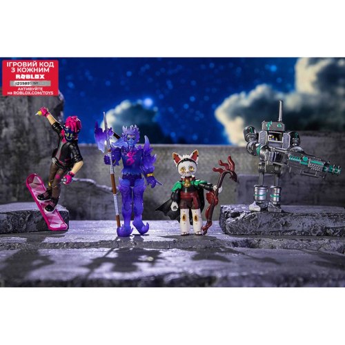 Roblox Ігрова колекційна фігурка Imagination Figure Pack Crystello the Crystal God W7