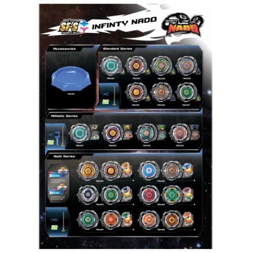 Infinity Nado Дзиґа серія Атлетік Fiery Blade Вогняний Клинок