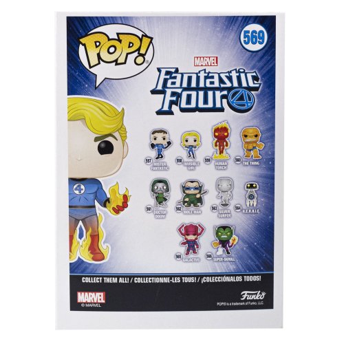Funko Колекційна фігурка Funko POP! Bobble: Marvel: F4: Human Torch 45007