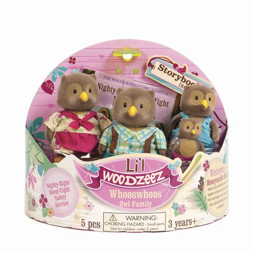 Li`l Woodzeez Набір фігурок - Сім'я Сов