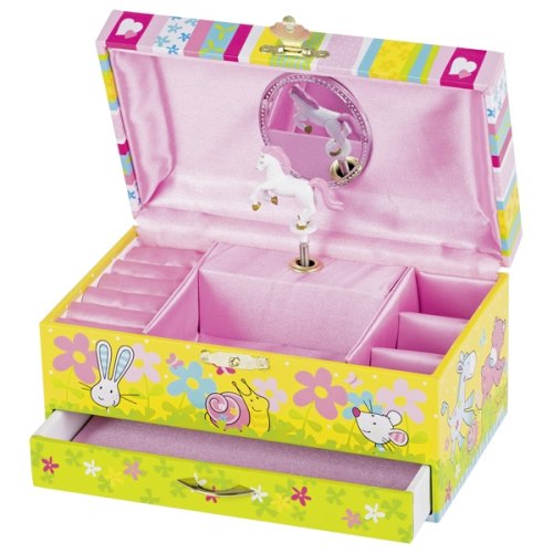 goki Музична шкатулка з шухлядкою Конячка