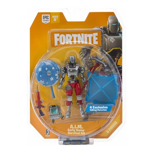 Fortnite Колекційна фігурка Survival Kit Early Game A.I.M. S3, 10 см.