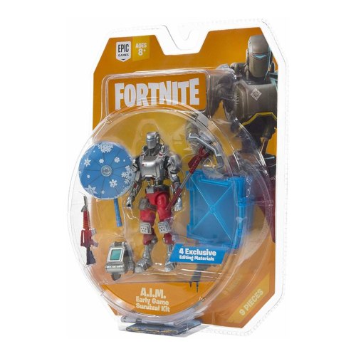 Fortnite Колекційна фігурка Survival Kit Early Game A.I.M. S3, 10 см.