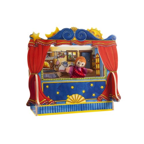 goki Лялька для пальчикового театру - Дівчинка