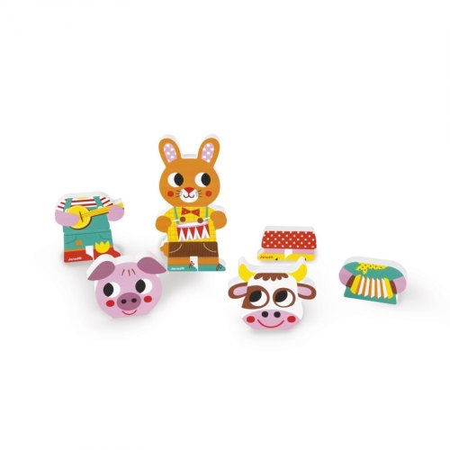 Janod Ігрові магнітні фігурки - Тварини