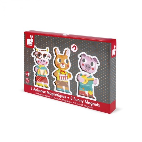 Janod Ігрові магнітні фігурки - Тварини